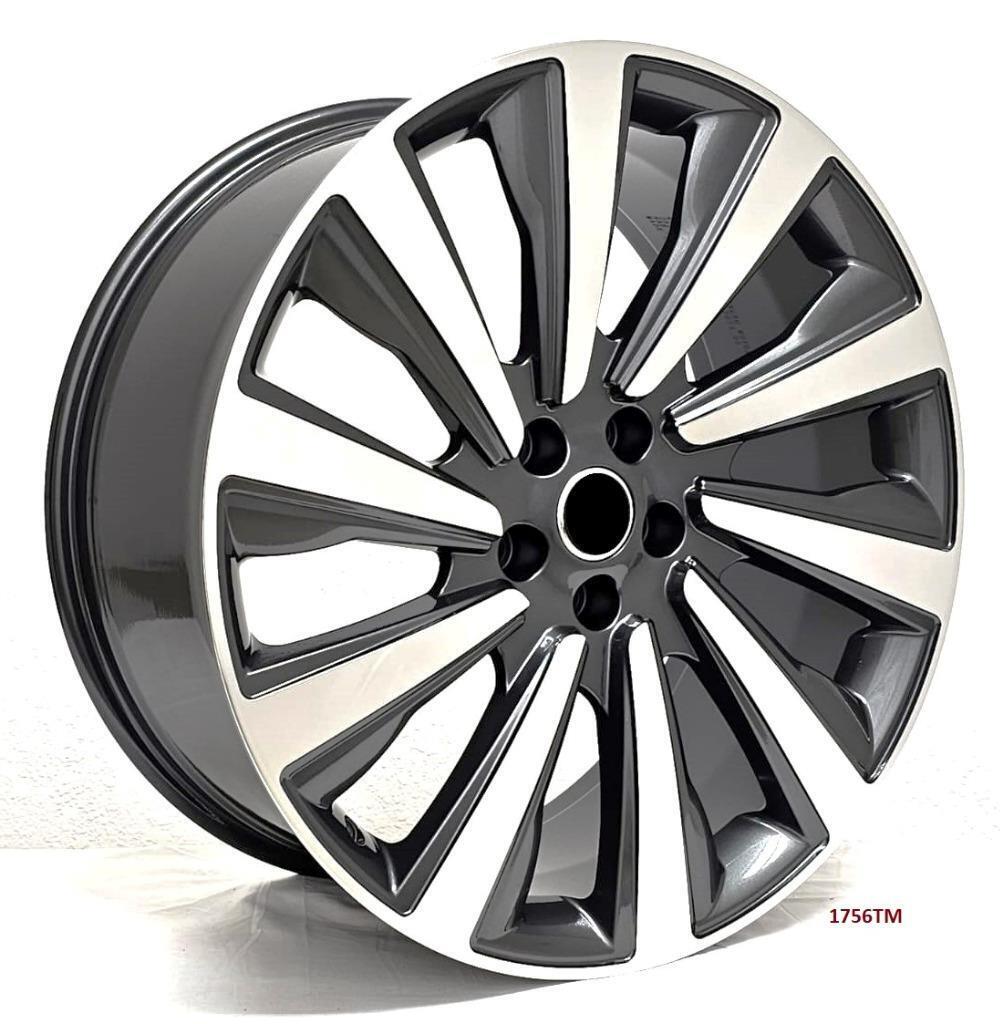 23" wheels for RANGE ROVER SPORT P635 (2024 MODEL) 5x120 23x10"