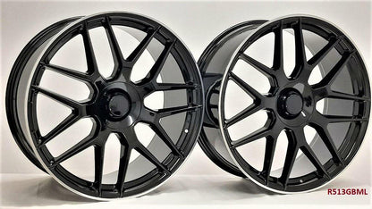 22'' wheels for Mercedes S600 2007-13 staggered (22x9/10")5x112