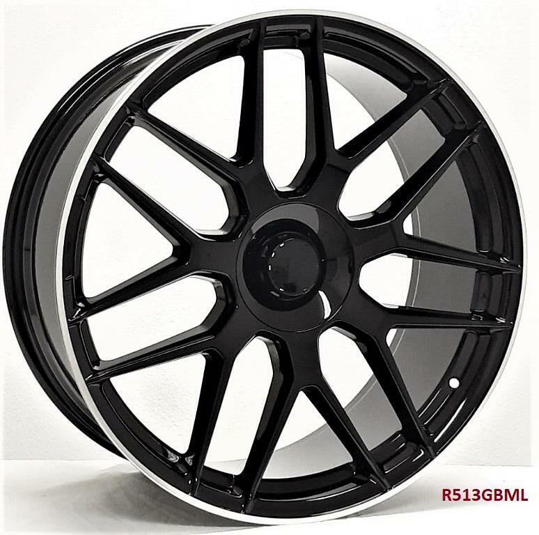 22'' wheels for Mercedes S600 2007-13 staggered (22x9/10")5x112