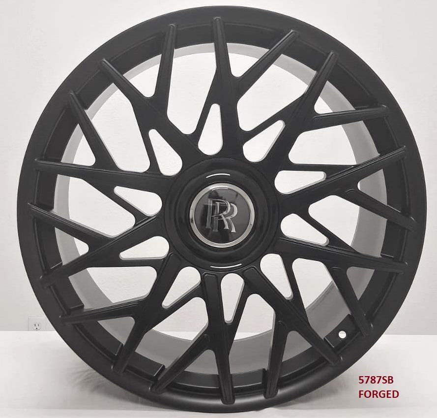 24'' FORGED wheels for ROLLS ROYCE CULLINAN 2019 TO 2023 24x10 PIRELLI TIRES