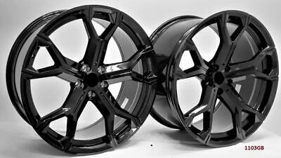 22'' wheels for BMW X5 X Drive 50i 2019 & UP (22x9.5/10.5") 5x112