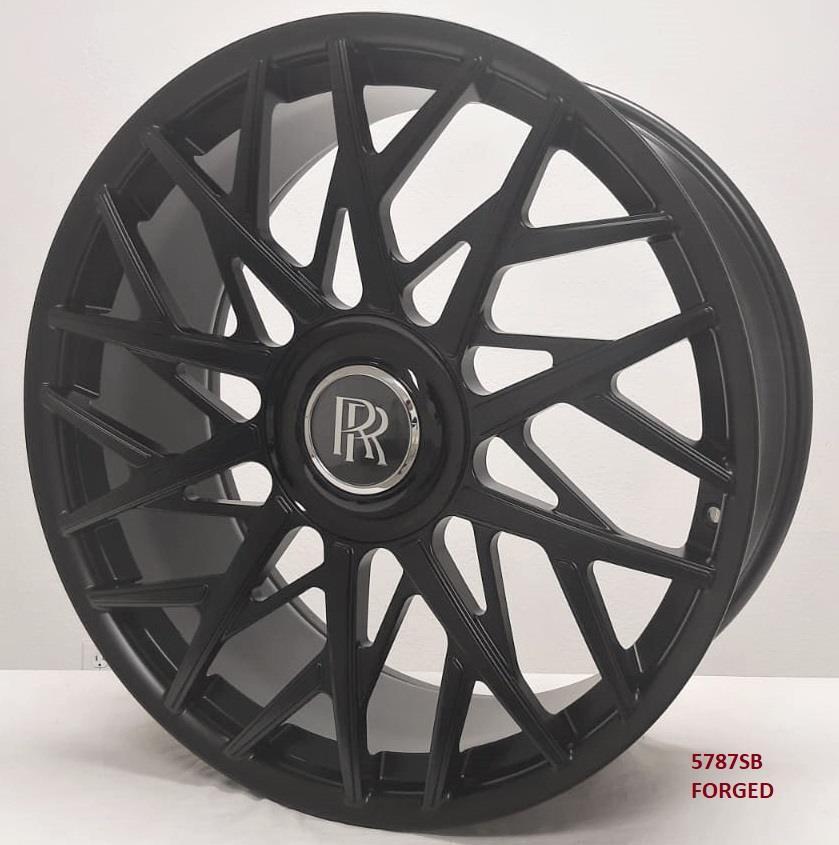 24'' FORGED wheels for ROLLS ROYCE CULLINAN 2019 TO 2023 24x10 PIRELLI TIRES