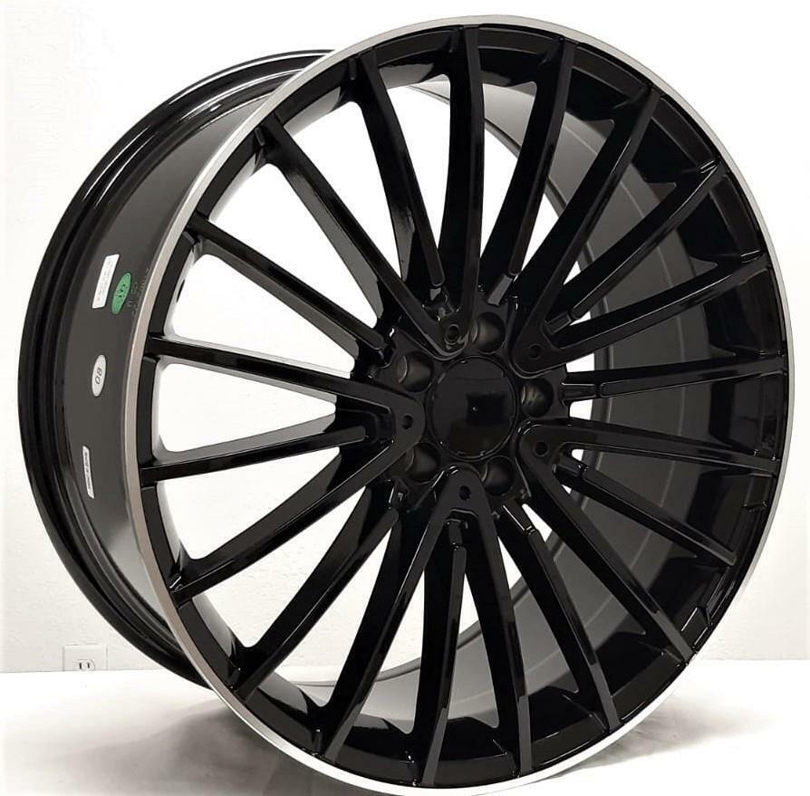 22'' wheels for Mercedes S550 SEDAN, 4MATIC 2014-17 (staggered 22x9/10.5")5x112