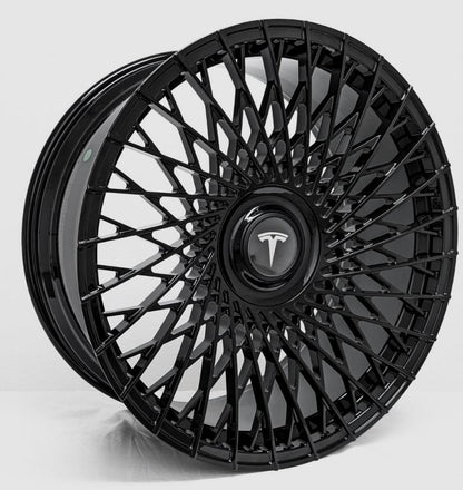 22" FORGED wheels for TESLA MODEL X 100D 2017-19 (staggered 22x9"/22x10")