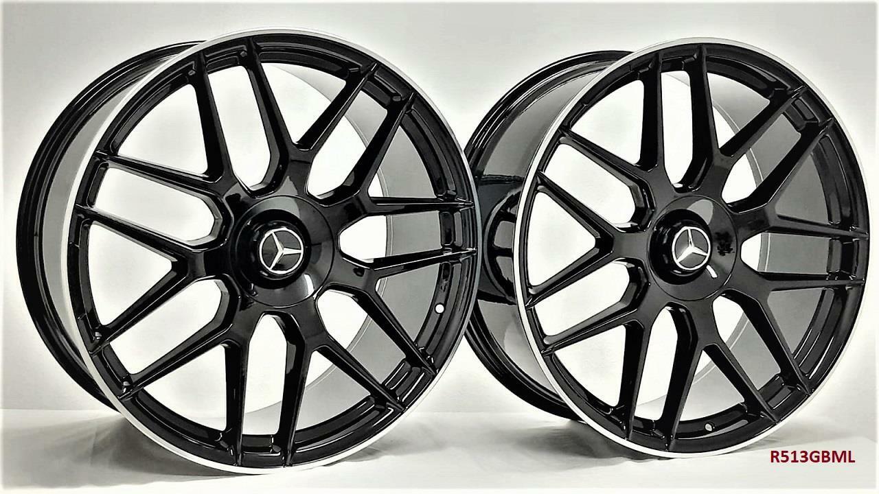 22'' wheels for Mercedes S600 2007-13 staggered (22x9/10")5x112