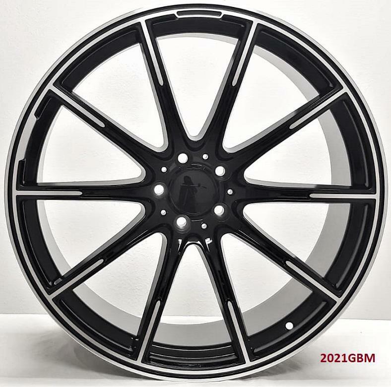 22" wheels for Mercedes GLS580 4MATIC SUV 2020 & UP 22x10 5X112 PIRELLI TIRES