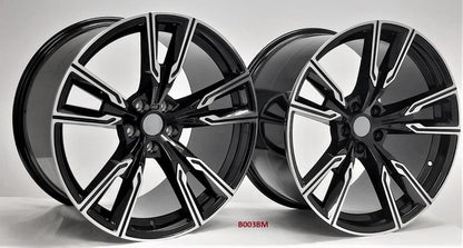 20'' wheels for BMW X5 S Drive 40i 2020 & UP (20x10/20x11") 5x112 PIRELLI TIRES