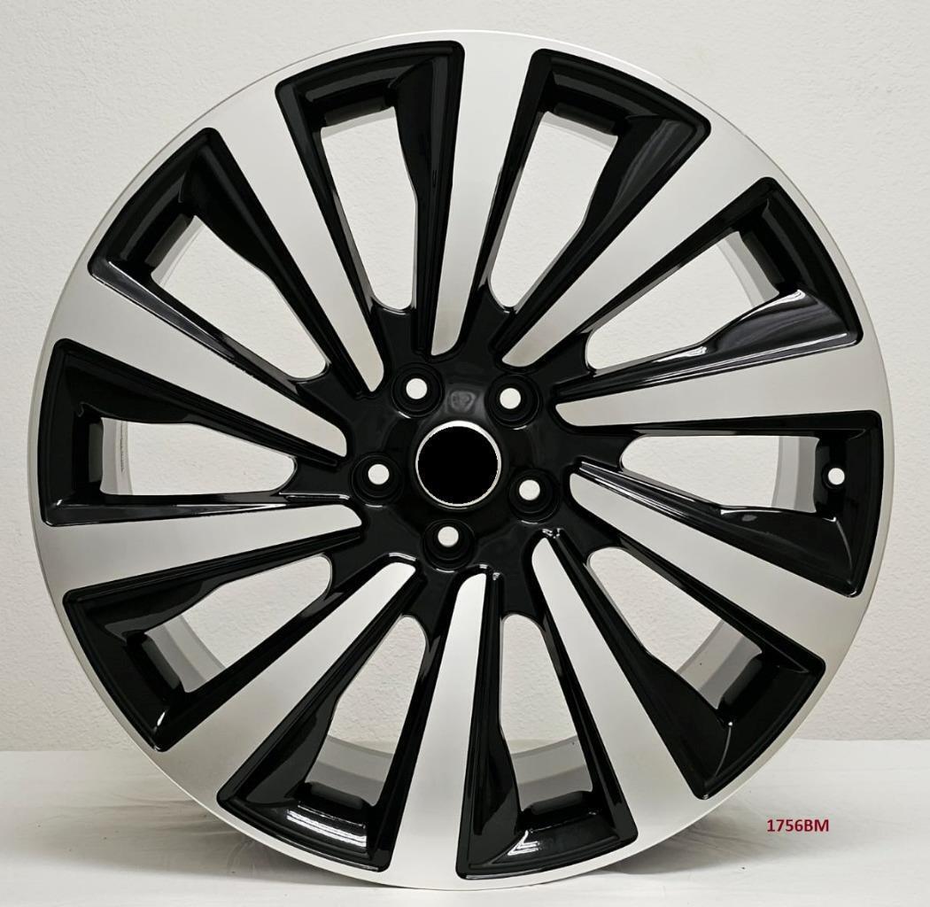 24" wheels for RANGE ROVER FULL SIZE P615 AWD (2024 MODEL) 5x120 24x10"