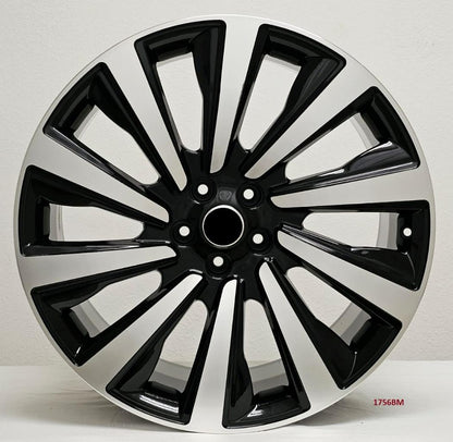 23" wheels for RANGE ROVER FULL SIZE P530 AUTOBIOGRAPHY (2023 & UP) 5x120 23x10"