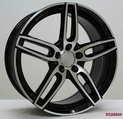 18'' wheels for Mercedes C300 4MATIC SPORT 2015 & UP staggered 18x8/9"