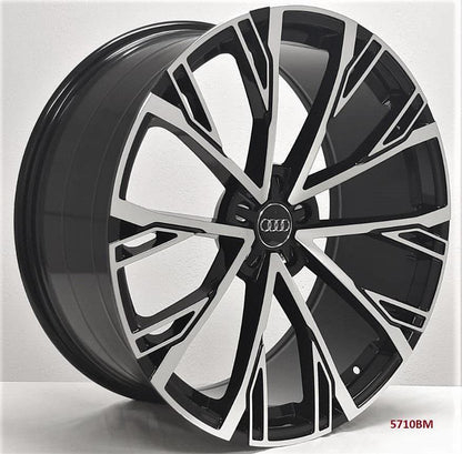 22'' wheels for AUDI Q7 3.0 PRESTIGE 2017 & UP 22x9.5 5x112 +20MM