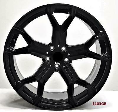 22'' wheels for BMW X5 X Drive 35i Base luxury M Sport 2014-18 22x9.5/10.5 5x120