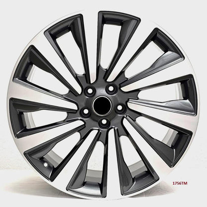 23" wheels for RANGE ROVER FULL SIZE P530 AUTOBIOGRAPHY (2023 & UP) 5x120 23x10"