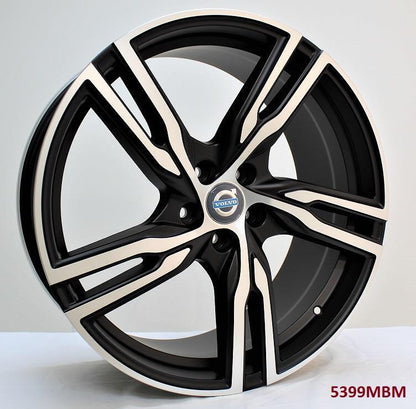 22'' wheels for VOLVO XC60 T6 AWD 2014 & UP 22x9.5 5x108