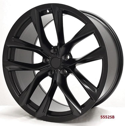 22" wheels fits TESLA MODEL X LONG RANGE 2019 & UP / 22x9"/10 PIRELLI TIRES