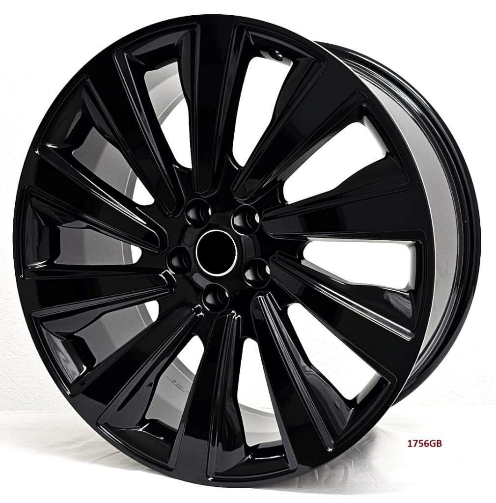 23" wheels for RANGE ROVER FULL SIZE P530 AUTOBIOGRAPHY (2023 & UP) 5x120 23x10"