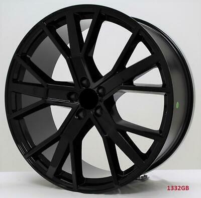 22'' wheels for AUDI Q7 3.0 PRESTIGE 2017 & UP 5x112 22x9.5 +25mm