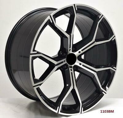 22'' wheels for BMW X5 S Drive 35i Base luxury M Sport X line 2014-18 5x120