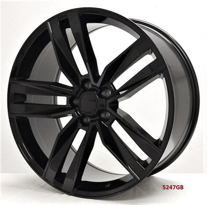 22" WHEELS FOR CHEVY CAMARO LT1 COUPE 2020 & UP stag 22x8.5/10" PIRELLI TIRES