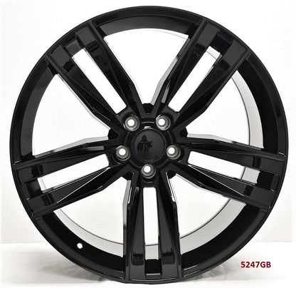 22" WHEELS FOR CHEVY CAMARO LT1 COUPE 2020 & UP stag 22x8.5/10" LEXANI TIRES