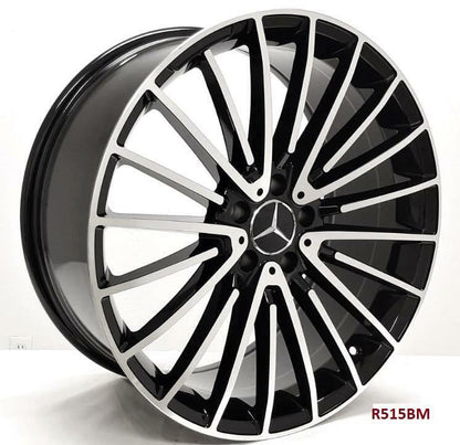 22'' wheels for Mercedes S550 SEDAN, 4MATIC 2014-17 staggered(22x9/10.5")5x112