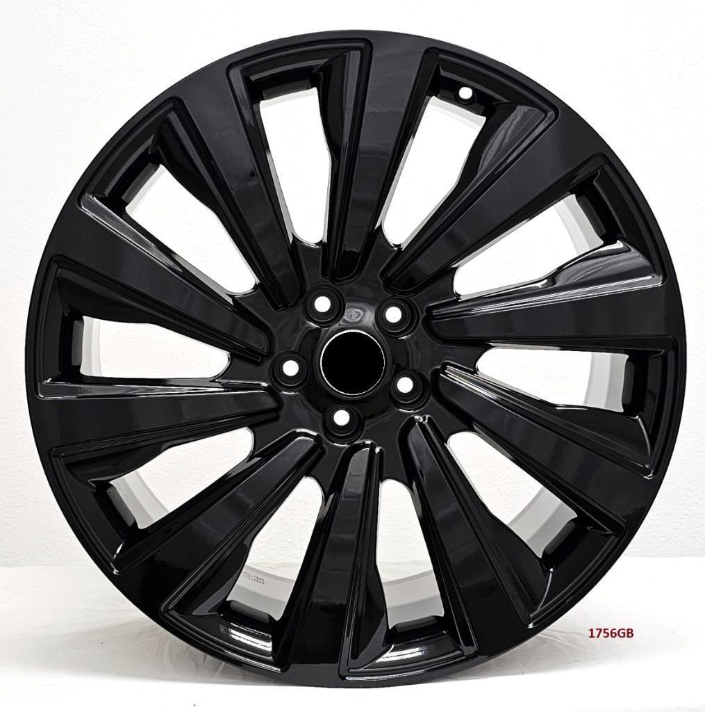 24" wheels for RANGE ROVER FULL SIZE P550e AWD (2024 MODEL) 5x120 24x10"