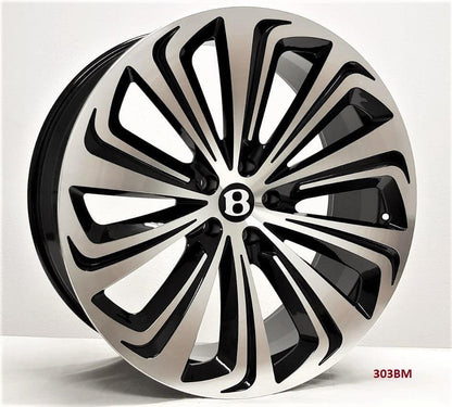 24'' FORGED wheels BENTLEY BENTAYGA HYBRID  20222020 TO 24x10 VREDESTIEN TIRE