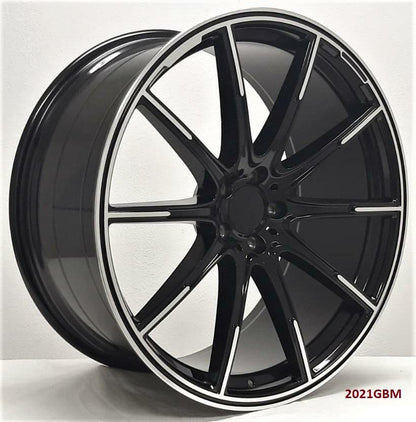 22" wheels for Mercedes GLS580 4MATIC SUV 2020 & UP 22x10 5X112 PIRELLI TIRES