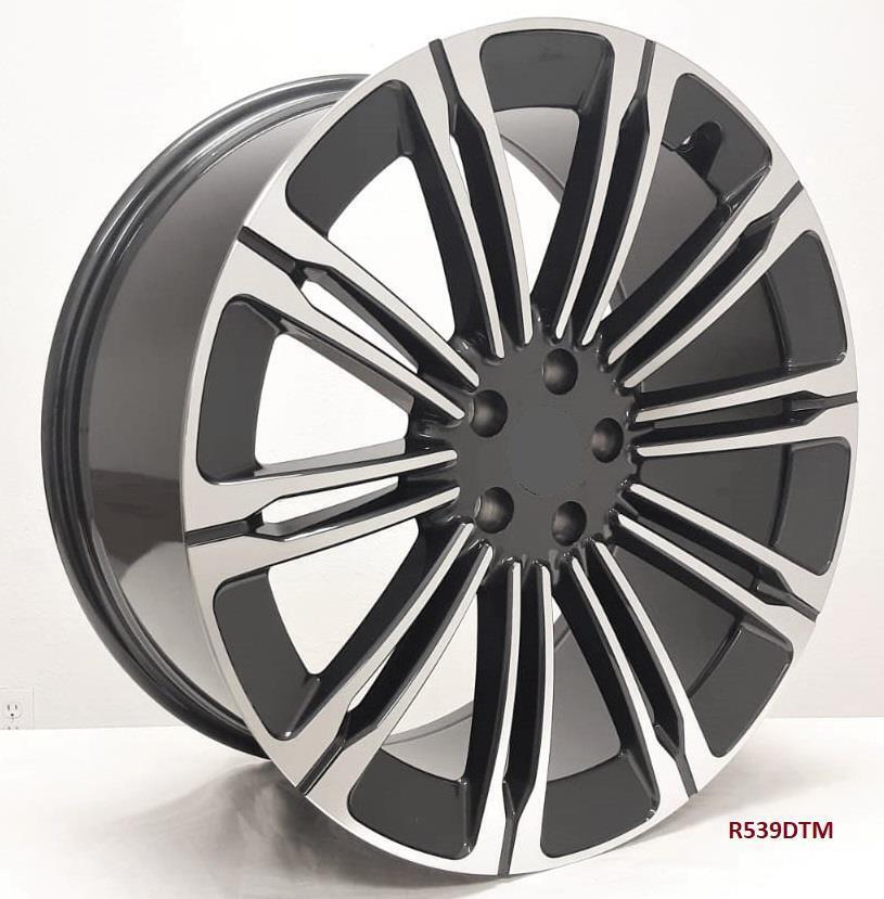 23" wheels for RANGE ROVER FULL SIZE P615 AWD (2024 MODEL) 5x120 23x10