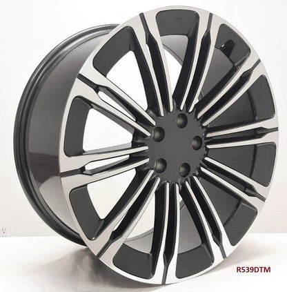 24" wheels for RANGE ROVER FULL SIZE P530 AUTOBIOGRAPHY (2023 MODEL)5x120 24x9.5