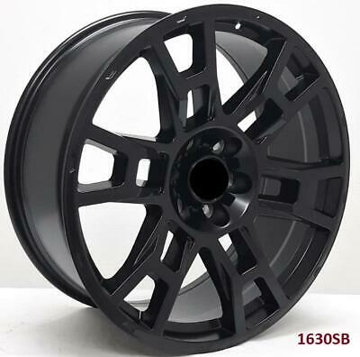 22" WHEELS FOR TOYOTA FJ CRUISER 2004 to 2014 (6x139.7) 22x9 +15mm