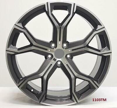 22'' wheels for BMW X6 X Drive 35i M performance 2013-19 22x9.5/10.5" 5x120