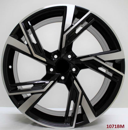 21'' wheels for AUDI Q7 3.0 PREMIUM PLUS 2017 & UP 5x112 21x9.5 +31mm