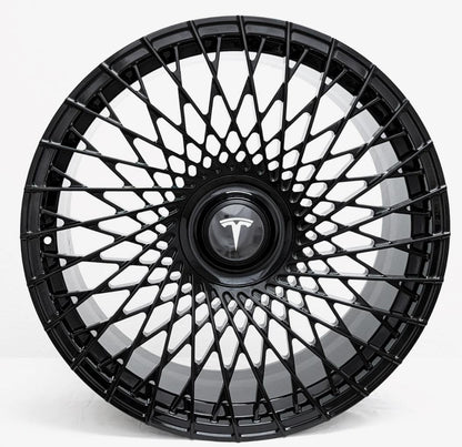 22" FORGED wheels for TESLA MODEL X 100D 2017-19 (staggered 22x9"/22x10")