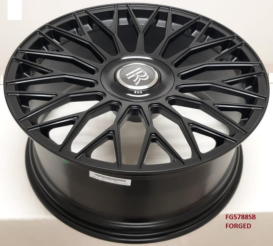 23" FORGED wheels for ROLLS ROYCE CULLINAN 2019 TO 2023 23x10 CONTINENTAL TIRES