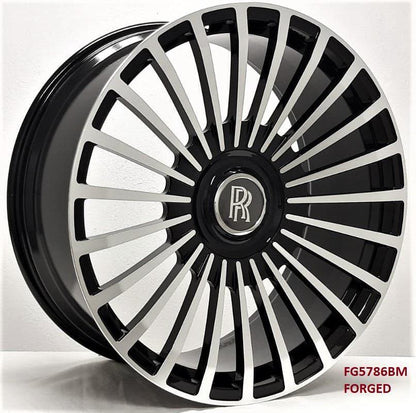 24'' FORGED wheels for ROLLS ROYCE CULLINAN 2019 TO 2022 24x10 PIRELLI TIRES