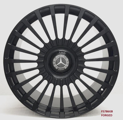 22'' FORGED wheels for Mercedes GLS450 4MATIC SUV 2020 & UP 22x10/11.5" 5x112