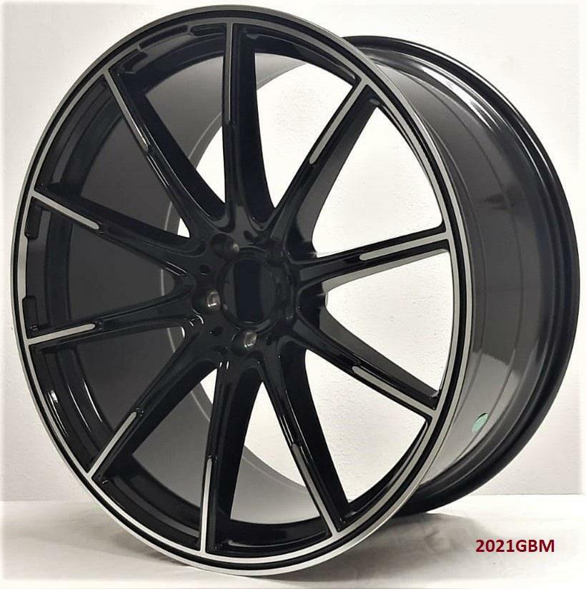 22" wheels for Mercedes GLS580 4MATIC SUV 2020 & UP 22x10 5X112 PIRELLI TIRES