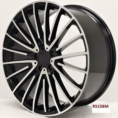 20'' wheels for Mercedes E350 SEDAN RWD 2010-16 (Staggered 20x8.5/9.5)