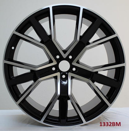 22'' wheels for Audi SQ5 2014 & UP 5x112 22x9.5 +31mm PIRELLI TIRES