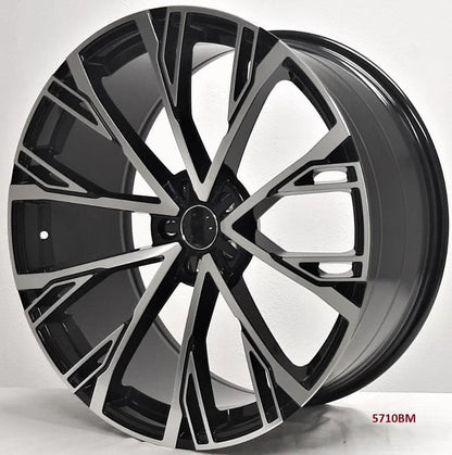 22'' wheels for Audi e-TRON PRESTIGE QUATTRO 2019 & UP 5x112 22x9.5 +20MM