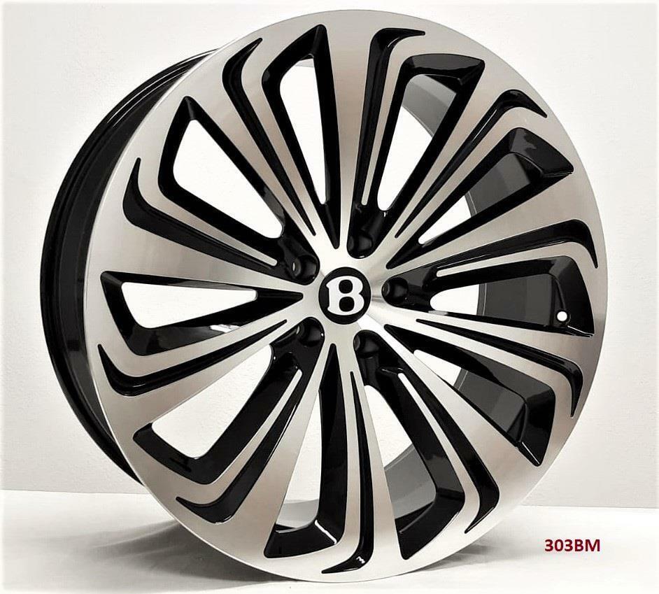 24'' FORGED wheels for BENTLEY BENTAYGA 2017 TO 2022 24x10 5x130