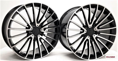 22'' wheels for Mercedes S550 SEDAN, 4MATIC 2014-17 staggered(22x9/10.5")5x112