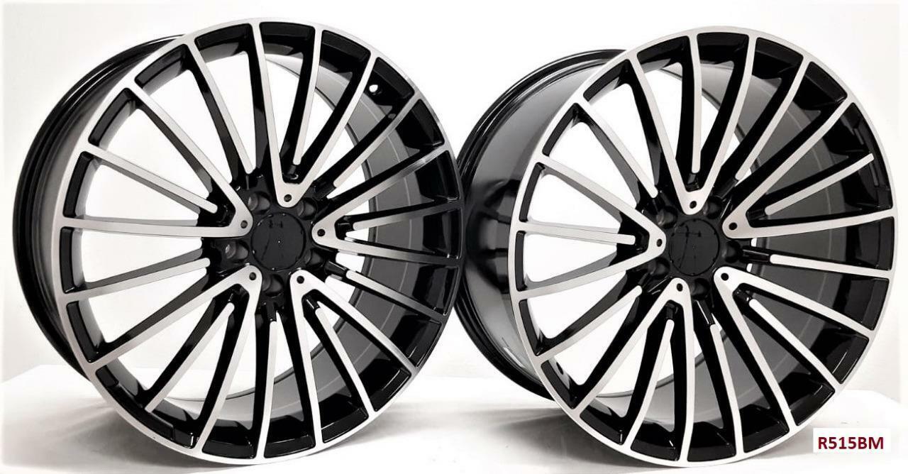 22'' wheels for Mercedes S63 2008-13 staggered(22x9/10.5")5x112