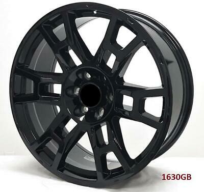 22" WHEELS FOR TOYOTA FJ CRUISER 2004 to 2014 (6x139.7) 22x9 +15mm