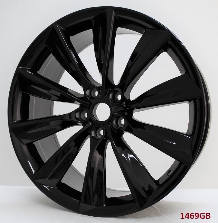 22'' wheels TESLA MODEL S 100D 75D P100D (staggered 22x9"/22x10") PIRELLI TIRES