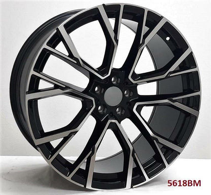 22'' wheels for BMW X6 S Drive 35i M sport 2015-19 5x120 22x9.5/22x10.5"