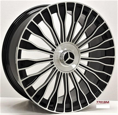 22'' wheels for Mercedes S550 STANDARD, SPORT 2007-13 22x9/10.5" 5x112