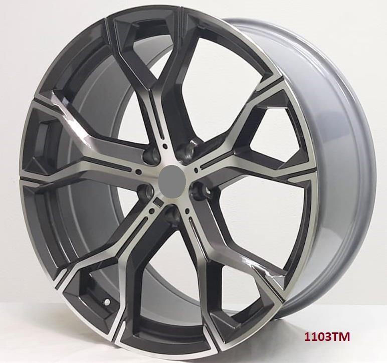 22'' wheels for BMW X7 M50i 2020 & UP (22x9.5/10.5") 5x112