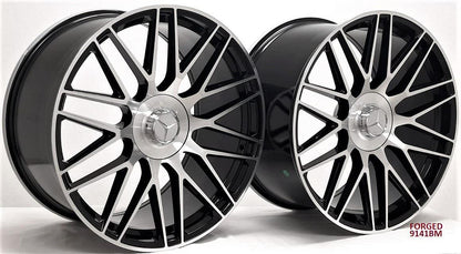 23" FORGED wheels for Mercedes GLS63 AMG SUV 2021 & UP 23x10/11.5" PIRELLI TIRES